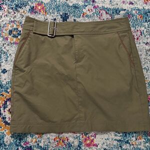 POLO‎ GOLF Ralph Lauren Women's Brown Belted Golf Skort Size 4